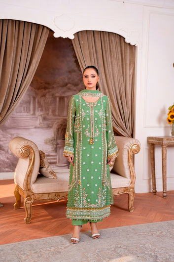 Frosted Ivy - Unstitched 3 Piece