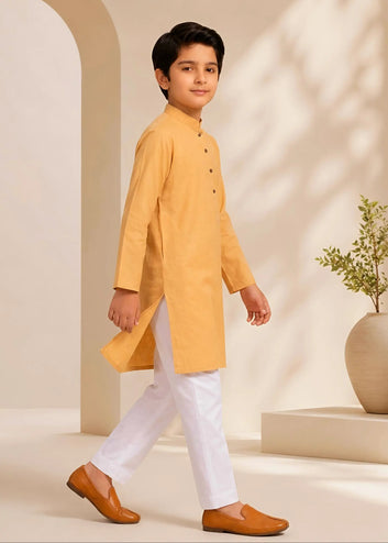 Pasha Prime | Boys’ Mustard 2-PC