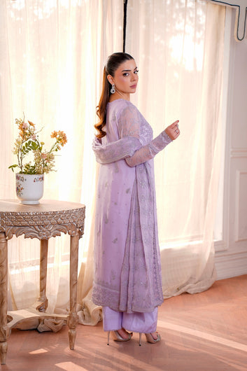 Antique Mauve – Luxury Chiffon 3PC Unstitched