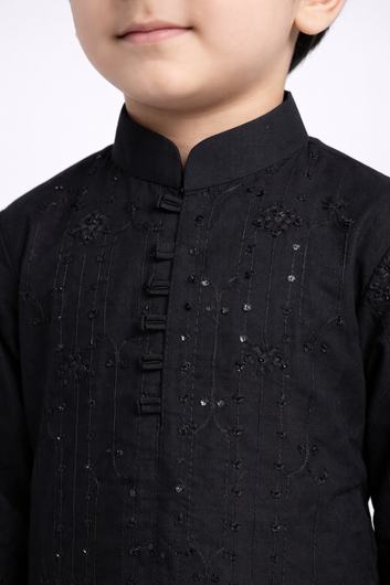 Festive Kurta Set – Signature Tonal Embroidered Edition