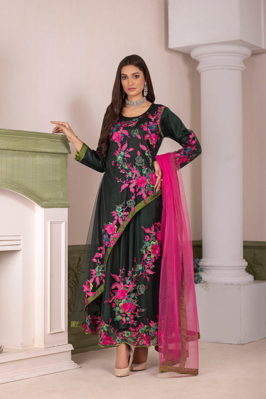 GREEN GRACE FROCK